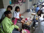 畜一及二甲學生一同烤肉聯誼