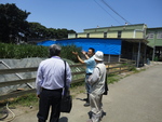 林高塚委員及夏良宙委員視察堆肥區