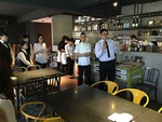 業師講解今日實習內容
