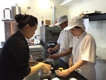學生實際製作甜點