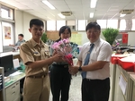 20170511感恩母親節致贈同仁康乃馨3
