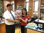 20170511感恩母親節致贈同仁康乃馨10