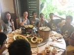 小組用餐合照