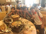 小組用餐合照
