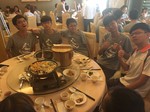 小組用餐合照