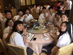 小組用餐合照