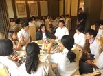 小組用餐合照