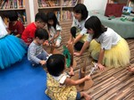 107-2幼保科校外說故事志工服務-東區圖書館2