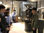 業師介紹烘豆機及烘豆原理