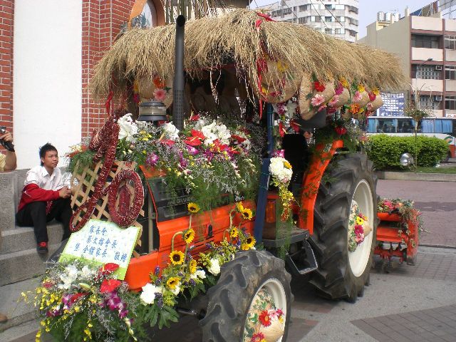 園藝科活動花車